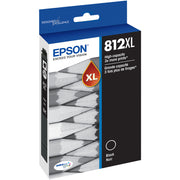 OEM Epson 812XL High Yield Black Ink Cartridge (1,100 Pages)