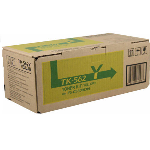 OEM Kyocera Mita TK-562Y Yellow Laser Toner Cartridge (10,000 Pages)