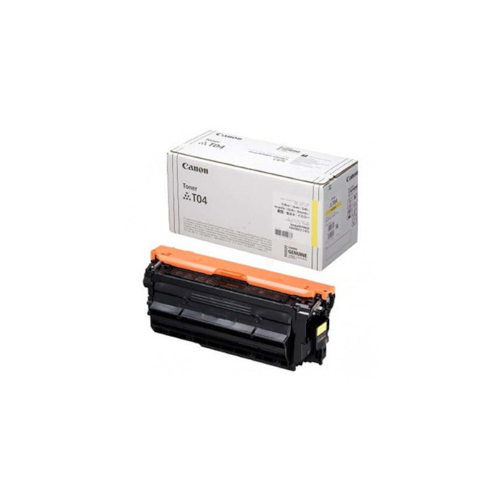 OEM Canon T04 Yellow Toner Cartridge (27,500 Pages)