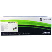 OEM Lexmark 24B6510 Extra High Yield Yellow Toner Cartridge (20,000 Pages)