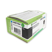 OEM Lexmark 24B7154 Cyan Toner Cartridge (6,000 Pages)