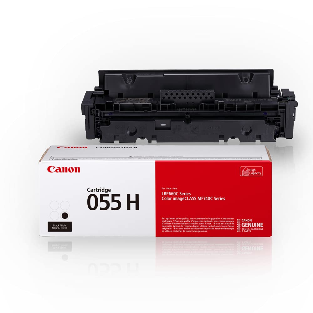 OEM Canon 055H Black Toner Cartridge (7,600 Pages)