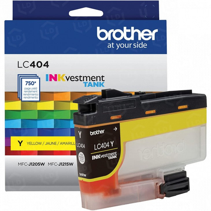 OEM Brother LC404Y Yellow Ink Cartridge