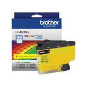 OEM Brother LC406XLY High Yield Yellow Ink Cartridge (5,000 Pages)