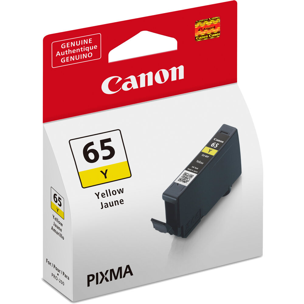 OEM Canon CLI-65 Yellow Ink Cartridge