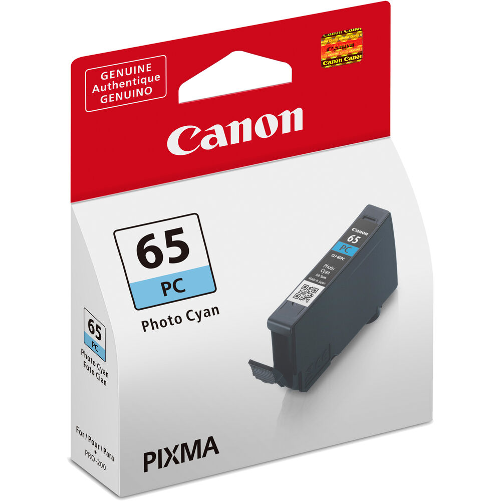 OEM Canon CLI-65 Photo Cyan Ink Cartridge