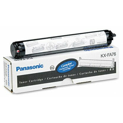 OEM Panasonic KX-FA76 Black Laser Toner Cartridge (2,000 Pages)