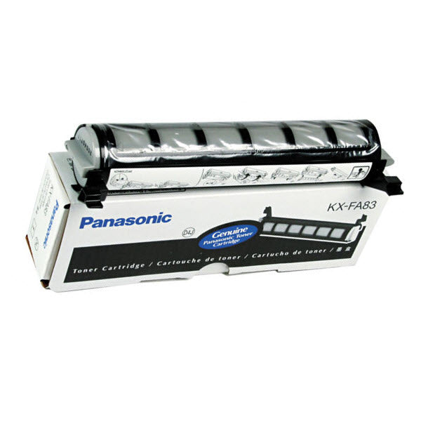 OEM Panasonic KX-FA83 Black Laser Toner Cartridge (2,500 Pages)