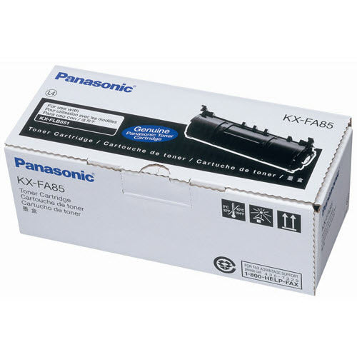 OEM Panasonic KX-FA85 Black Toner Cartridge (8,000 Pages)