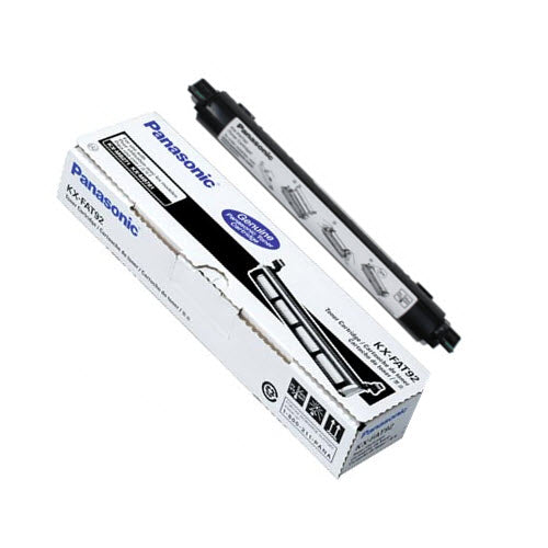 OEM Panasonic KX-FAT92 Black Laser Toner Cartridge (2,000 Pages)