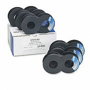 OEM Printronix 107675-001 Black Printer Ribbon Cartridge 6-Pack