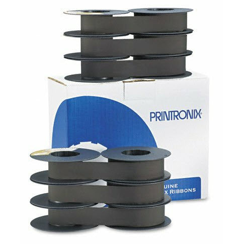 OEM Printronix 175006-001 Black Printer Ribbon Cartridge 6-Pack