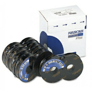OEM Printronix 179499-001 Black Printer Ribbon Cartridge 6-Pack