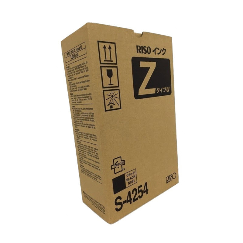 OEM Risograph S4254 Black Ink Cartridge 2-Pack