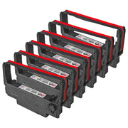 Compatible Epson ERC-38BR Black/Red POS Ribbon Cartridges - 6 Pack
