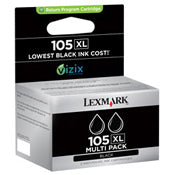 OEM Lexmark 105XL Black Ink Cartridge (510 Pages)