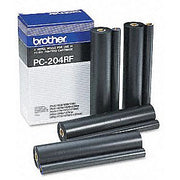 OEM Brother PC-204RF Black Thermal Fax Ribbon Rolls 4-Pack (1,800 Pages)