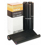 OEM Brother PC-304RF Black Thermal Fax Ribbon Rolls 4-Pack