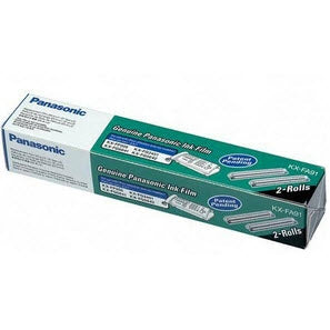 OEM Panasonic KX-FA91 Black Fax Ribbon Rolls 2-Pack (2,000 Pages)