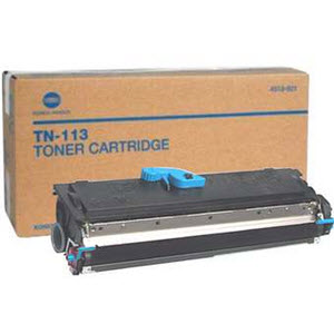 OEM Konica-Minolta 451-8605 (TN113) Black Laser Toner Cartridge (5,000 Pages)