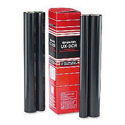 OEM Sharp UX3CR Black Thermal Fax Ribbon Rolls 2-Pack (200 Pages)