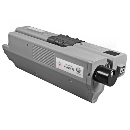 Compatible Okidata 44469801 Black Toner Cartridge (3,500 Pages)