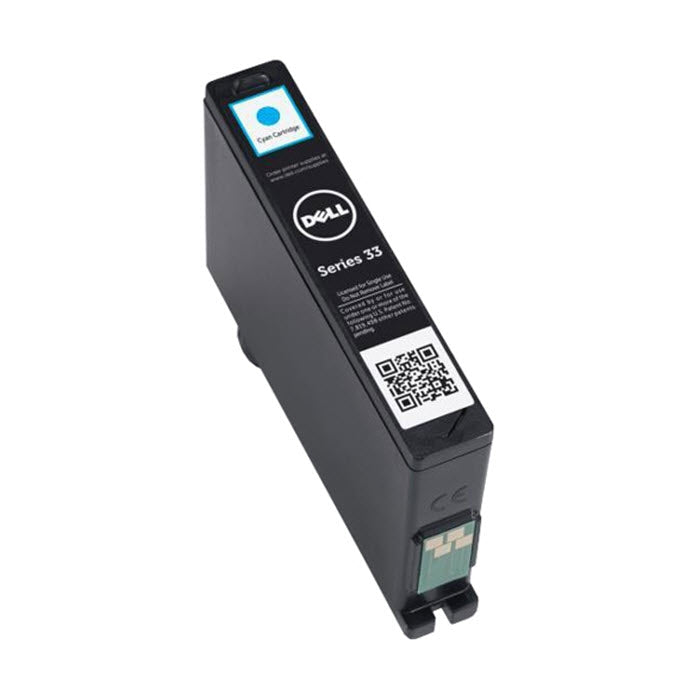 OEM Dell 331-7378 Extra High-Yield Cyan Ink Cartridge (700 Pages)