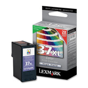 OEM Lexmark 18C2180 (#37XL) High Yield Color Ink Cartridge (500 Pages)