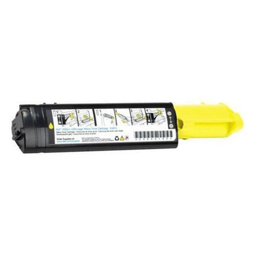 OEM Dell 341-3569 (TH208) Yellow Laser Toner Cartridge (2,000 Pages)