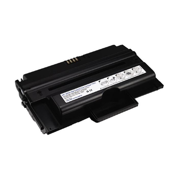 OEM Dell 331-0611 (R2W64) High-Yield Black Laser Toner Cartridge (10,000 Pages)