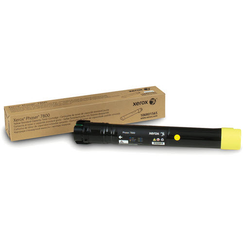 OEM Xerox 106R01565 Yellow Laser Toner Cartridge (6,000 Pages)