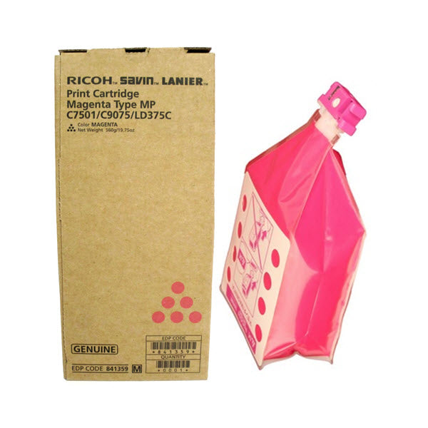 OEM Ricoh 841359 Magenta Laser Toner Cartridge (21,600 Pages)