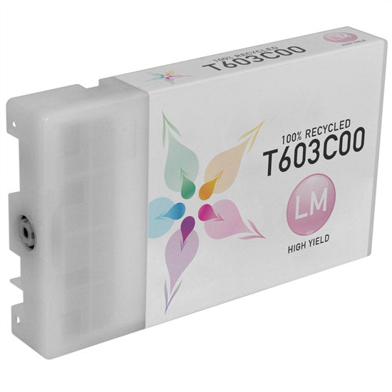 Remanufactured Epson T603C High Capacity Light Magenta Ink Cartridge