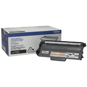 OEM Brother TN750 High-Yield Black Toner Cartridge (8,000 Pages)