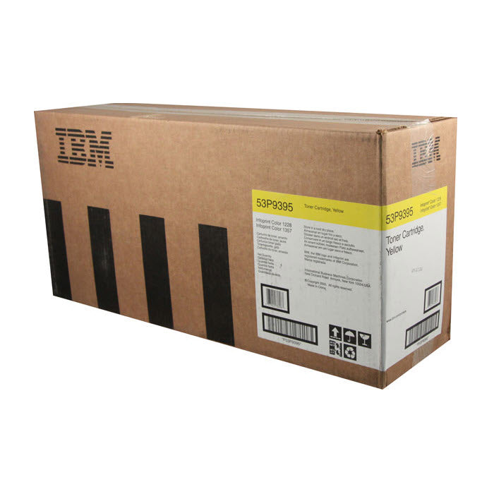 OEM IBM 53P9395 High-Yield Yellow Laser Toner Cartridge (14,000 Pages)