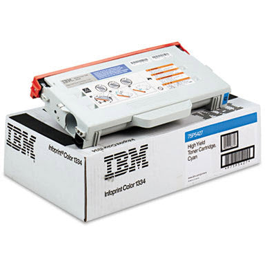 OEM IBM 75P5427 High-Yield Cyan Laser Toner Cartridge (6,600 Pages)