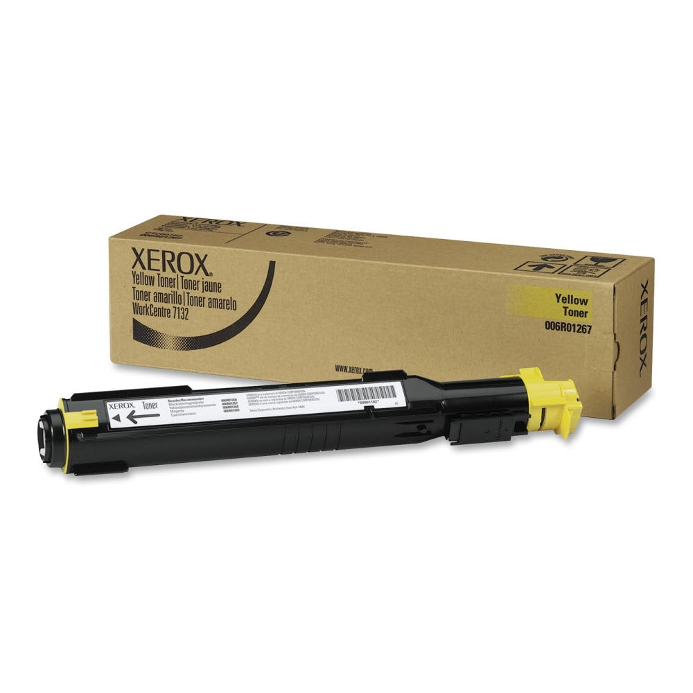 OEM Xerox 006R01267 (6R1267) Yellow Laser Toner Cartridge (8,000 Pages)