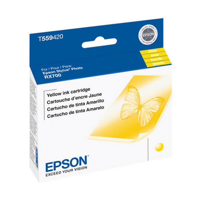 OEM Epson T559420 Yellow Ink Cartridge (700 Pages)