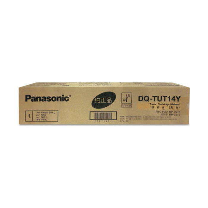 OEM Panasonic DQ-TUT14Y Yellow Toner Cartridge (14,000 Pages)