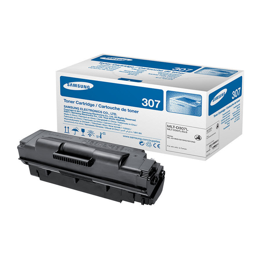 OEM Samsung MLT-D307L High-Yield Black Laser Toner Cartridge (15,000 Pages)