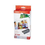 OEM Canon 7739A001 (KC-36IP) Color Ink Cartridge and Label Set