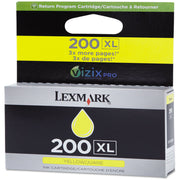 OEM Lexmark 14L0177 (200XL) High-Yield Yellow Ink Cartridge (1,600 Pages)
