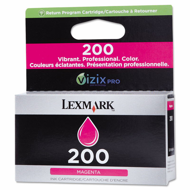 OEM Lexmark 14L0087 Magenta Ink Cartridge (500 Pages)