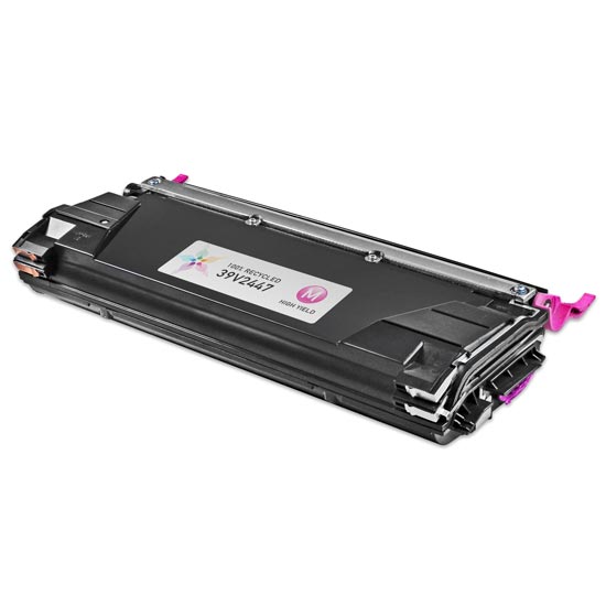 Remanufactured IBM 39V2447 High Yield Magenta Laser Toner Cartridge (10,000 Pages)