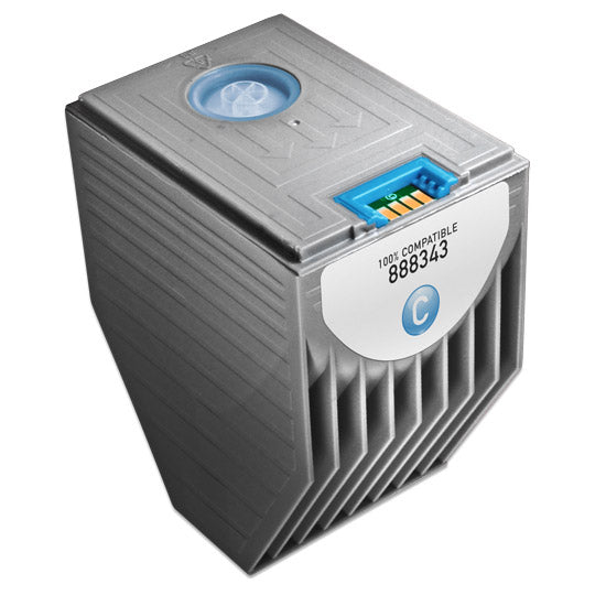 Compatible Ricoh 888343 Cyan Laser Toner Cartridge (24,000 Pages)
