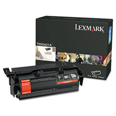 OEM Lexmark T650A21A Black Toner Cartridge