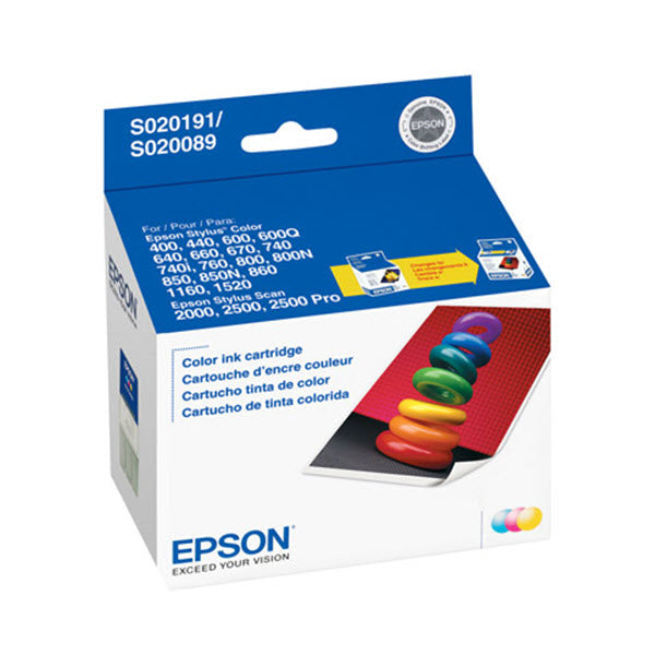 OEM Epson S191089 Color Ink Cartridge (300 Pages)