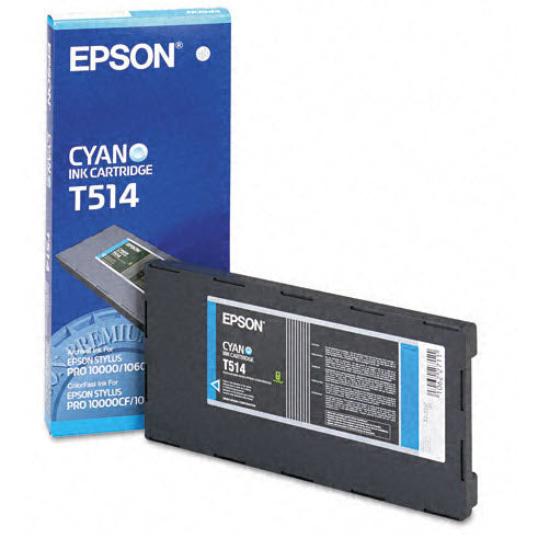 OEM Epson T514011 Cyan Ink Cartridge