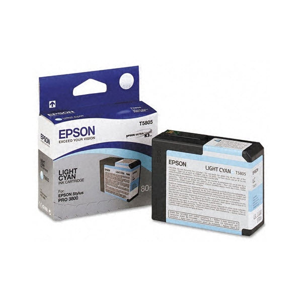 OEM Epson T580500 Light Cyan Ink Cartridge