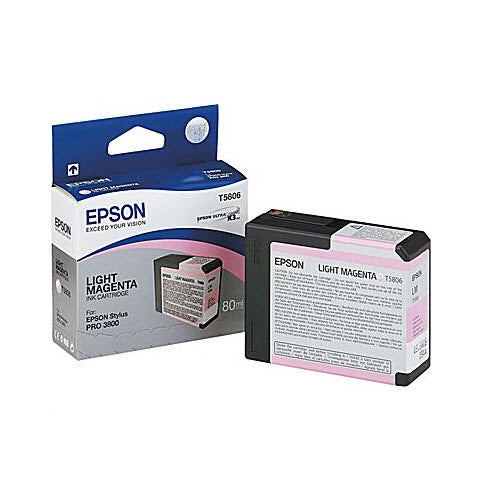 OEM Epson T580600 Light Magenta Ink Cartridge